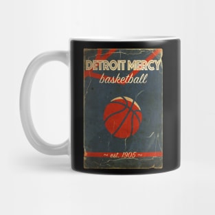 COVER SPORT - DETROIT MERCY BASKETBALL EST 1905 Mug